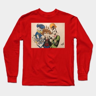 Kingdom Hearts Friends Long Sleeve T-Shirt